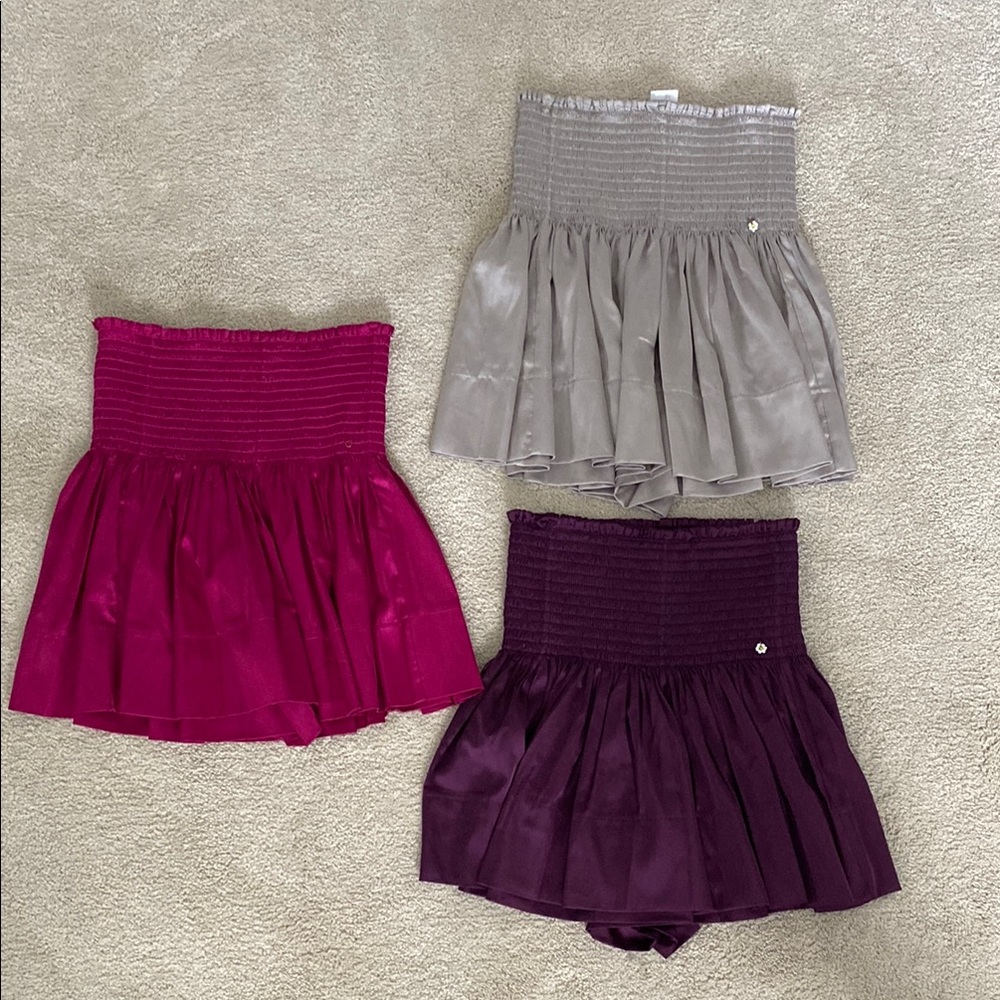 Natural Life Women's Short Set - Gray, Pink, Purple